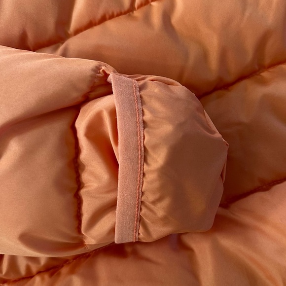 Ozark Trail Kids Bright Orange Puffer Jacket w/ foldover sleeve - Picture 6 of 6